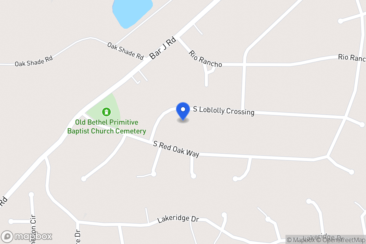 Map of 133 White Pine Ln