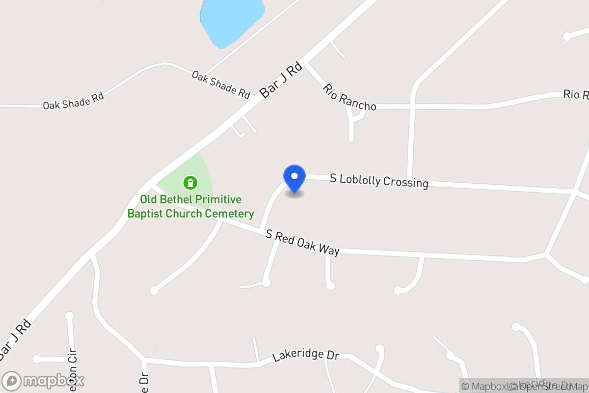Map of 115 White Pine Ln