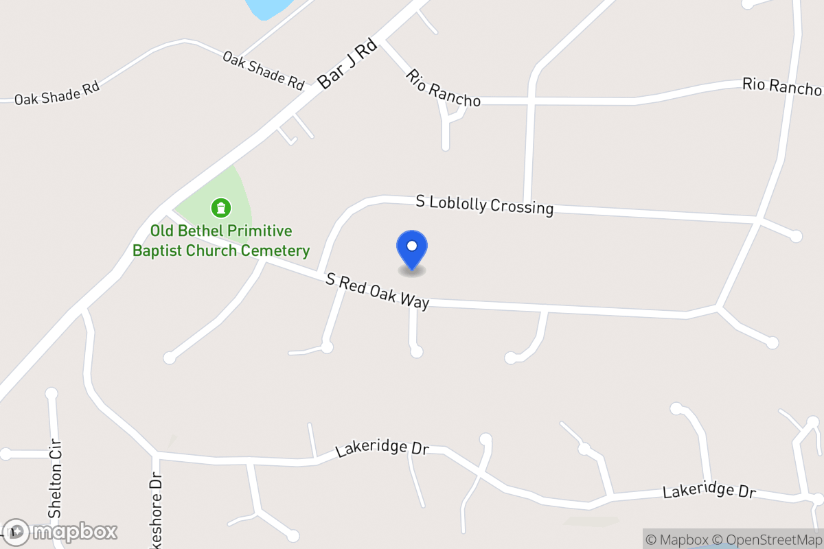 Map of 130 S Red Oak Way