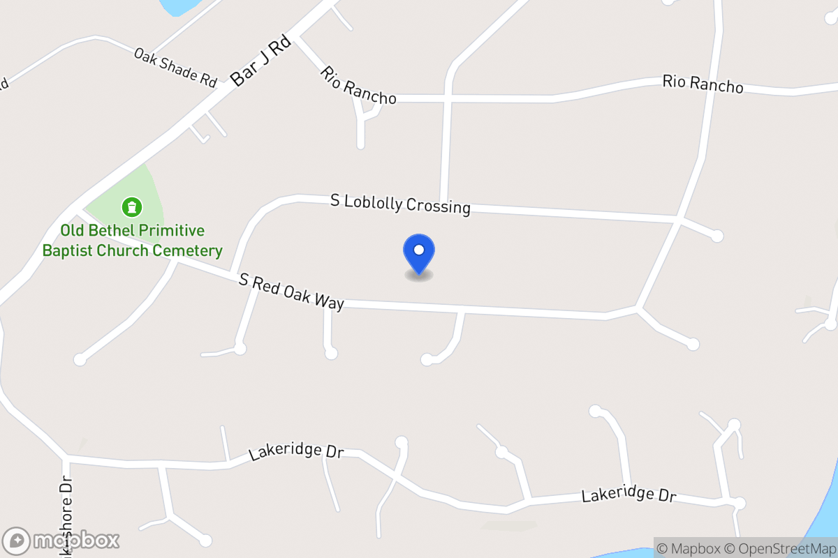 Map of 172 S Red Oak Way