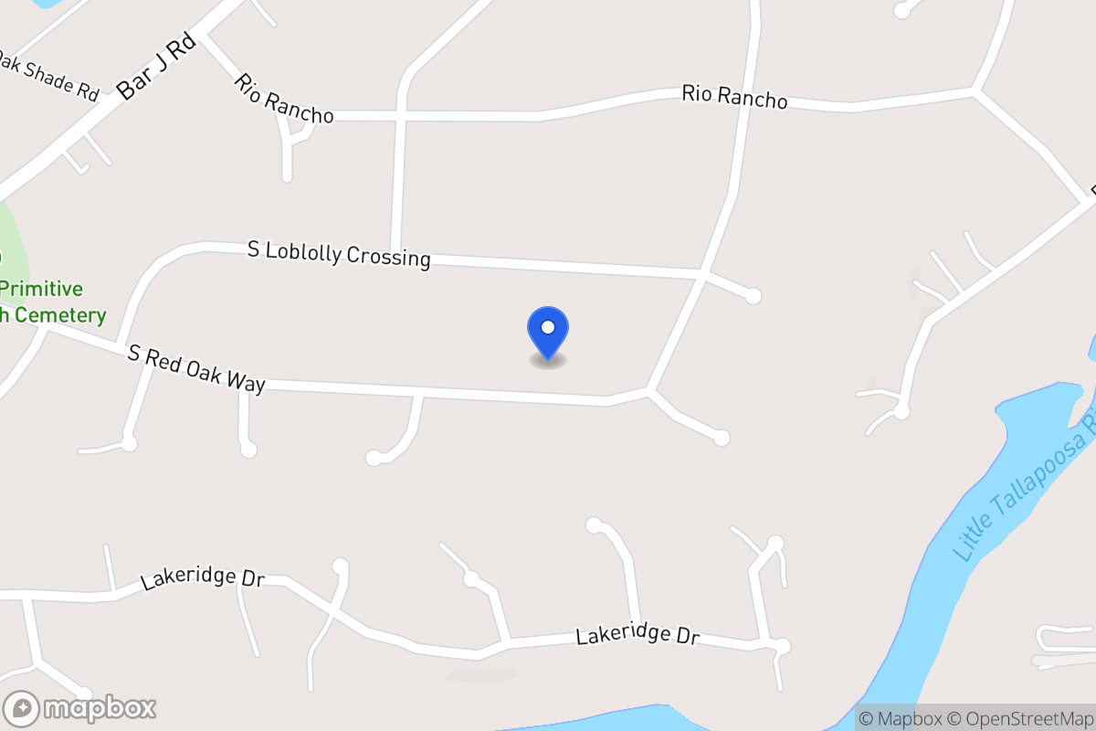 Map of 242 S Red Oak Way