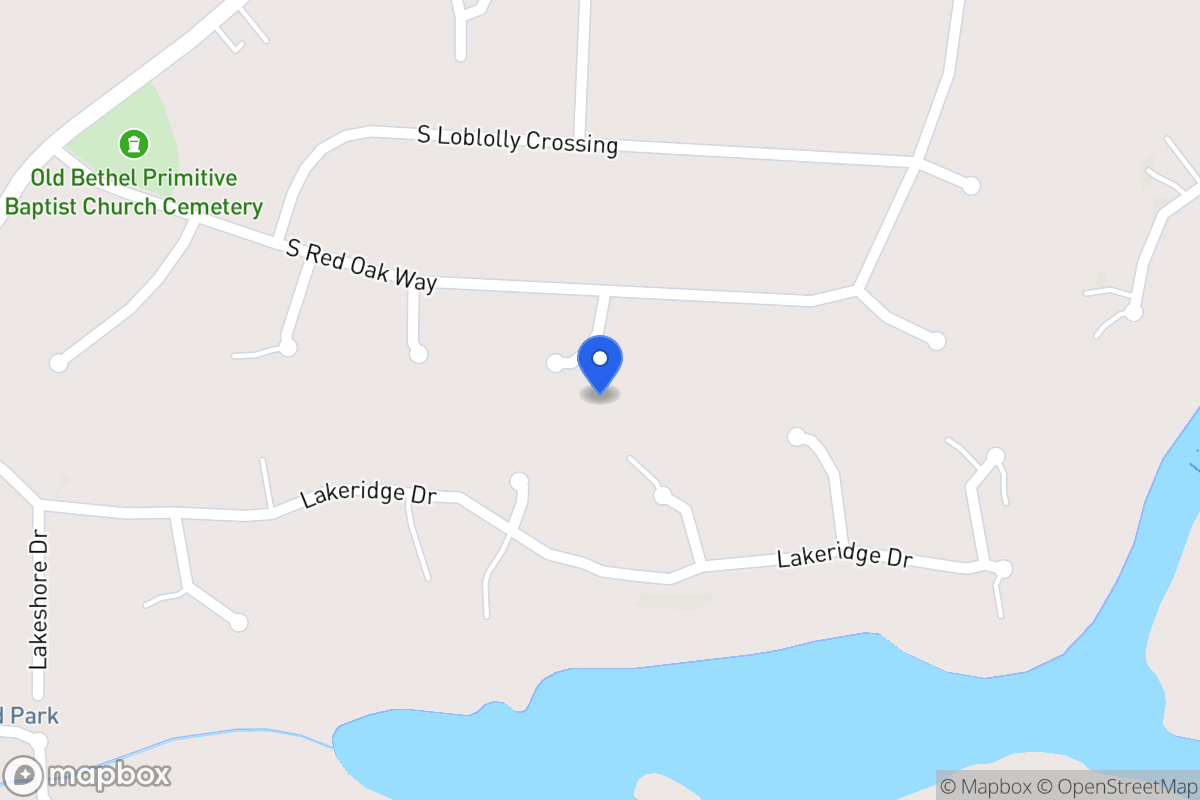 Map of 112 Blue Spruce Dr