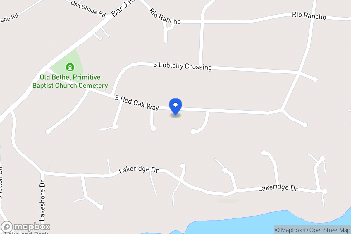 Map of 163 S Red Oak Way