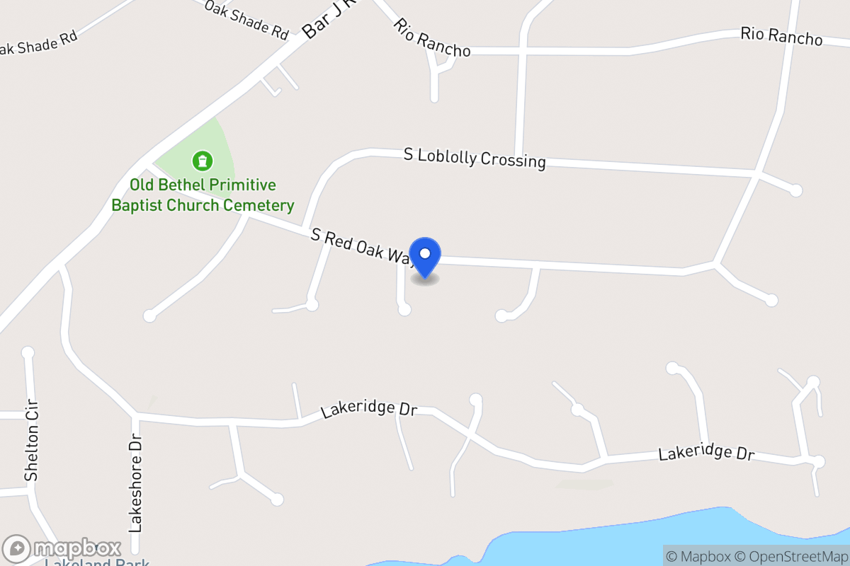 Map of 149 S Red Oak Way
