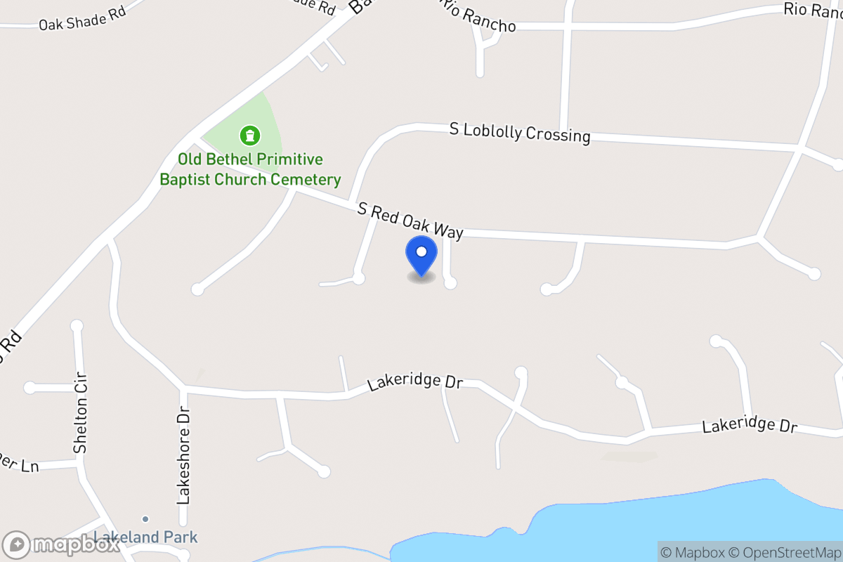 Map of 107 Cottonwood Way