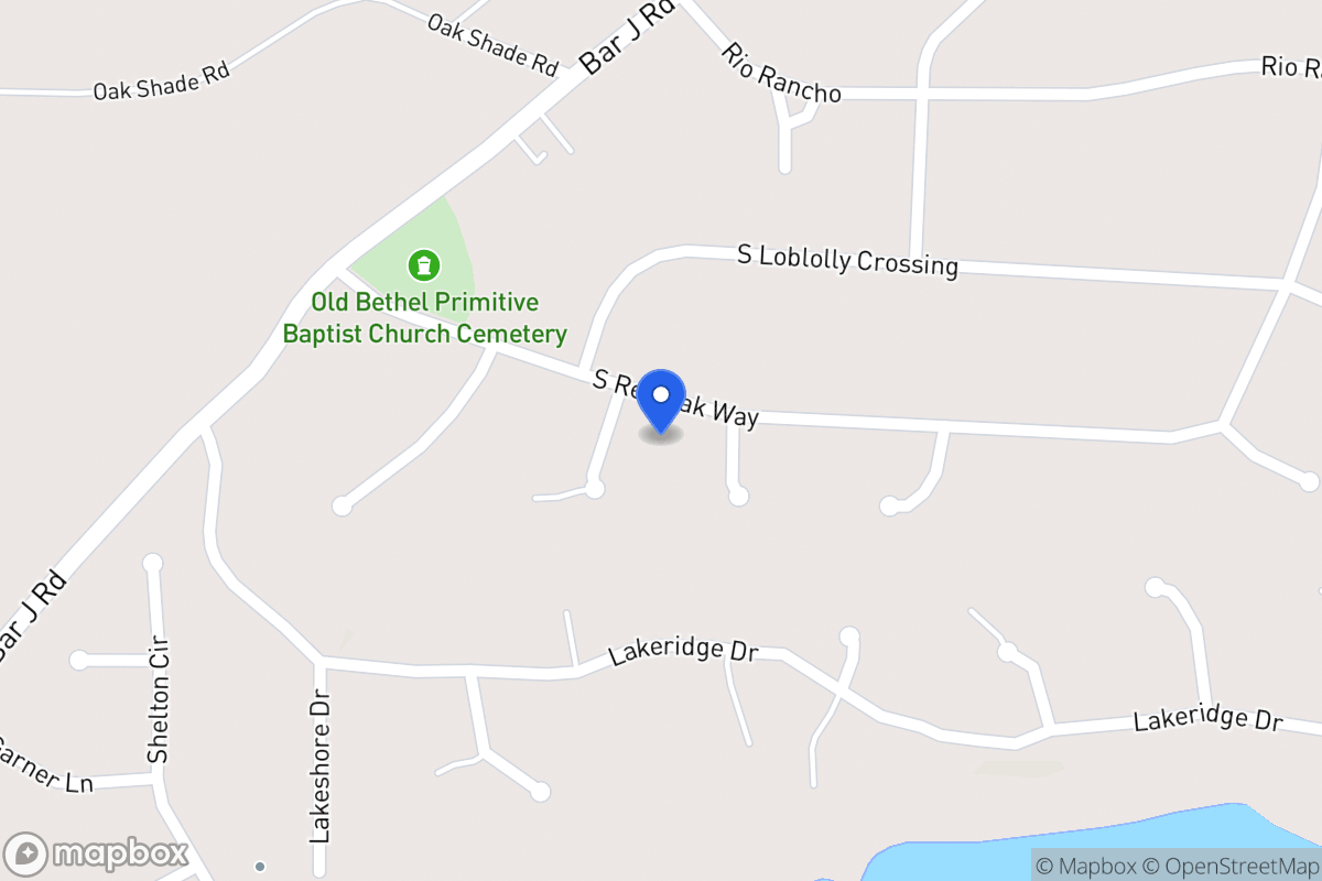 Map of 107 S Red Oak Way