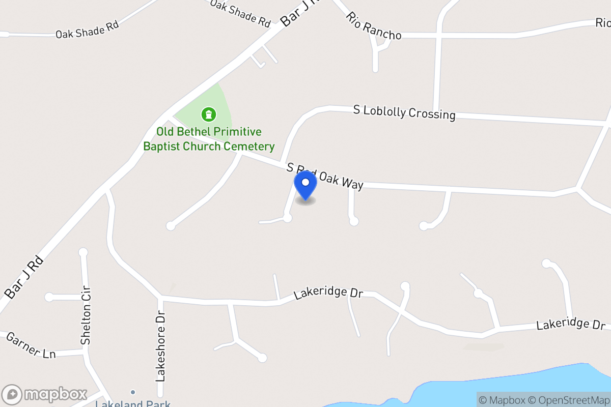 Map of 104 Water Oak Ct