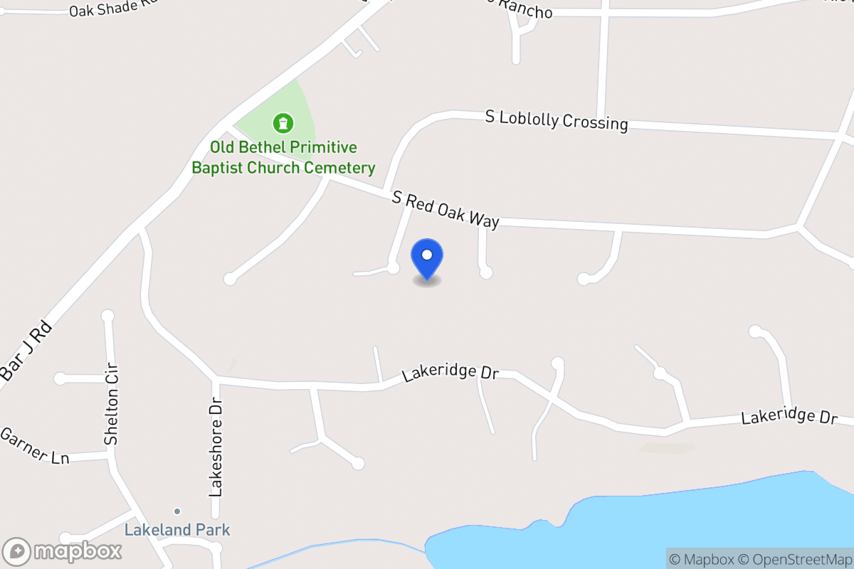 Map of 116 Water Oak Ct