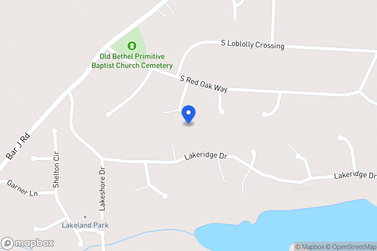 Map of 122 Water Oak Ct