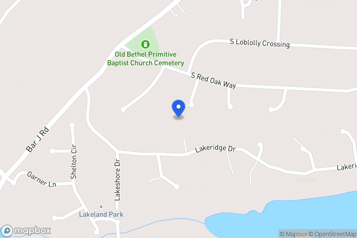 Map of 125 Water Oak Ct