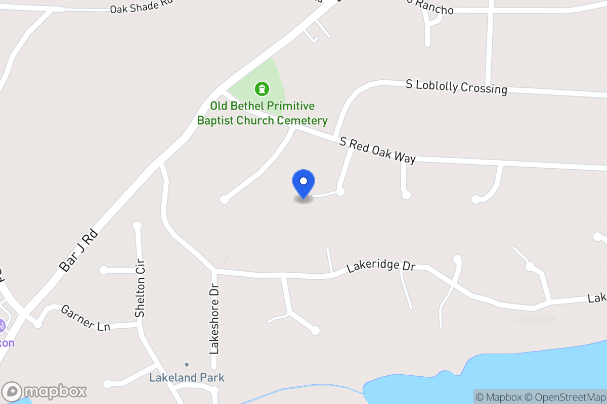 Map of 119 Water Oak Ct