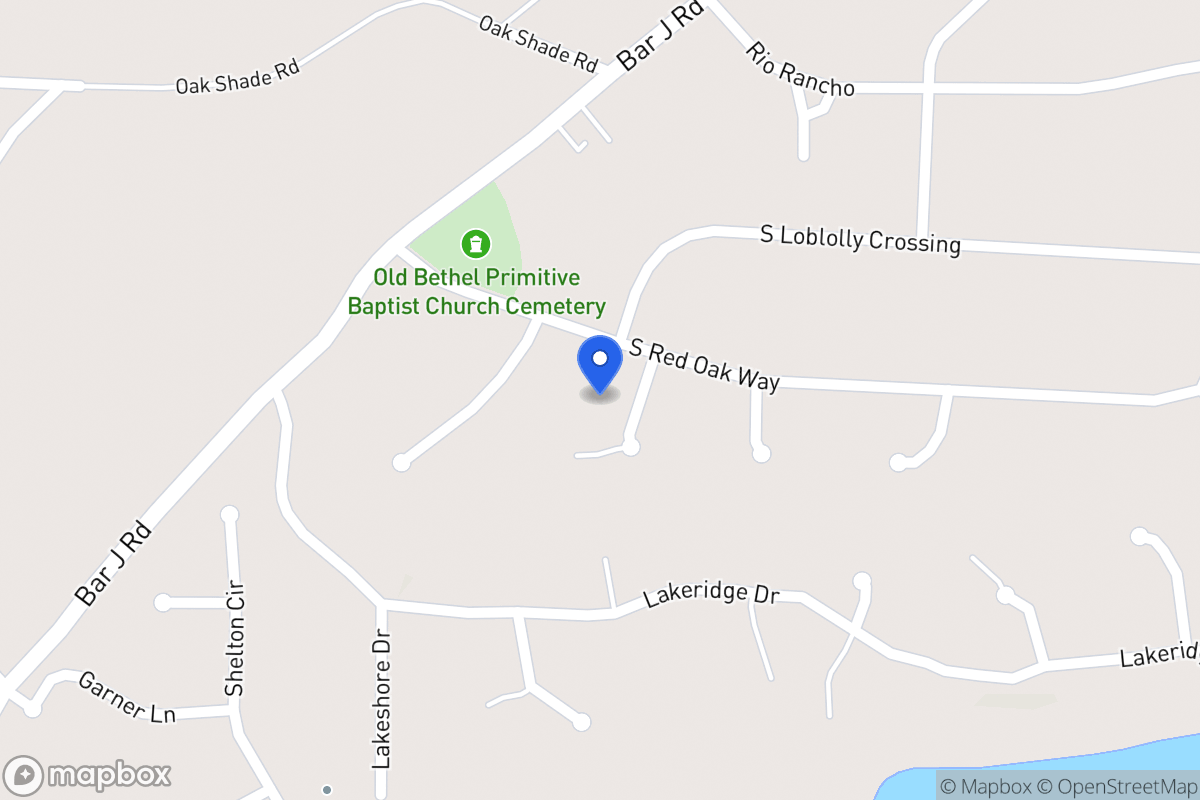 Map of 107 Water Oak Ct