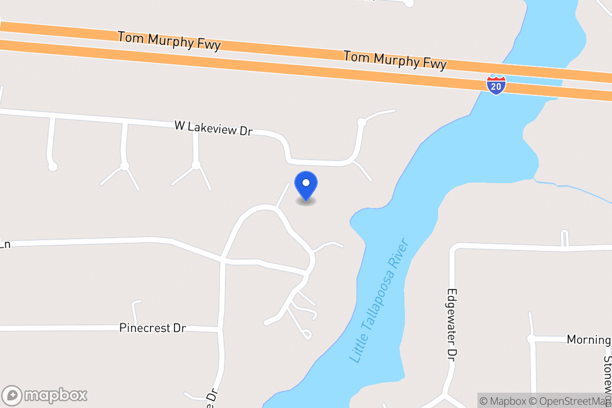 Map of 136 Springbrook Cir