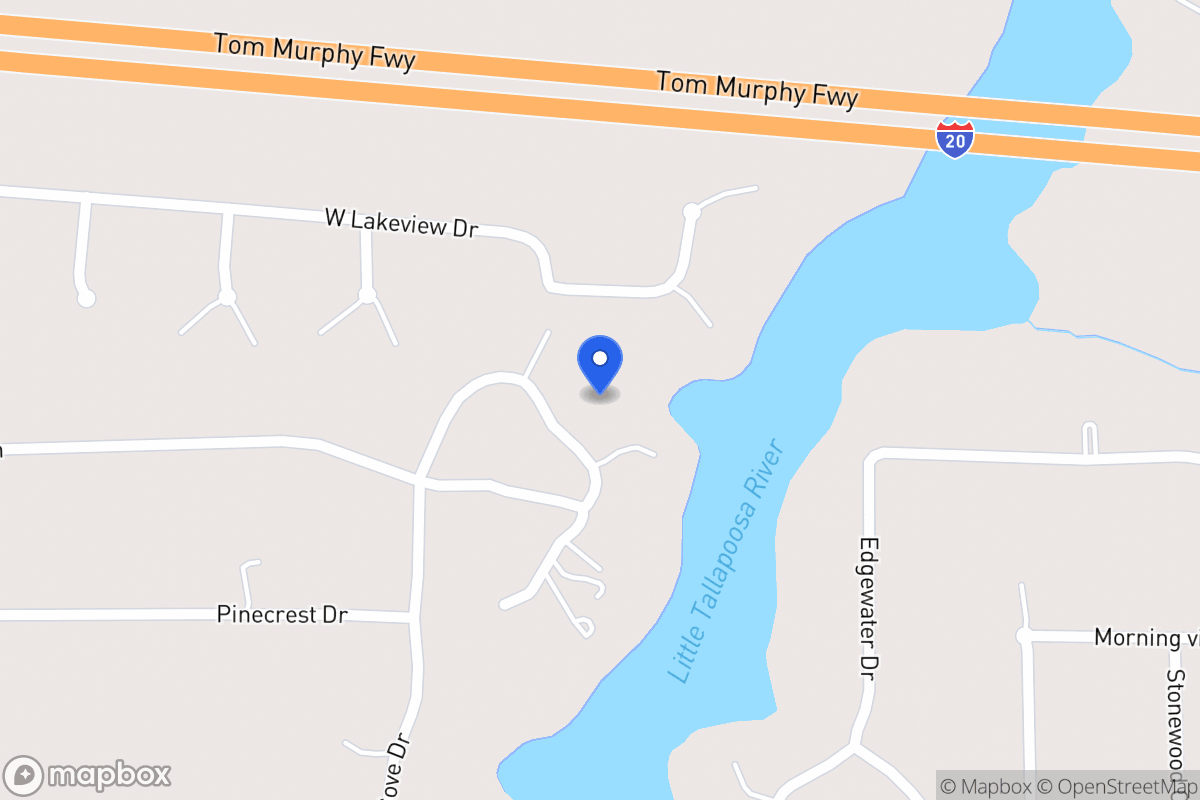 Map of 142 Springbrook Cir