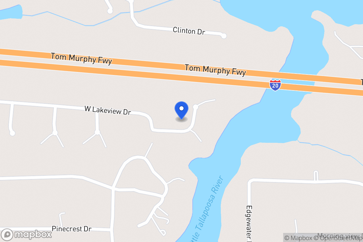 Map of 200 W Lakeview Dr