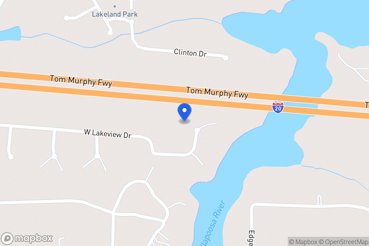 Map of 212 W Lakeview Dr