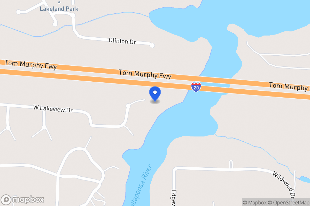 Map of 213 W Lakeview Dr
