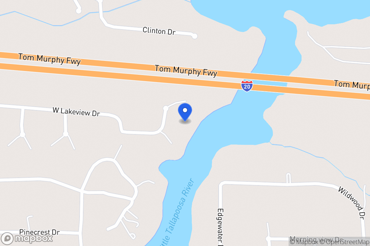 Map of 201 W Lakeview Dr