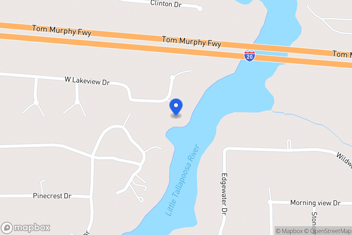 Map of 195 W Lakeview Dr