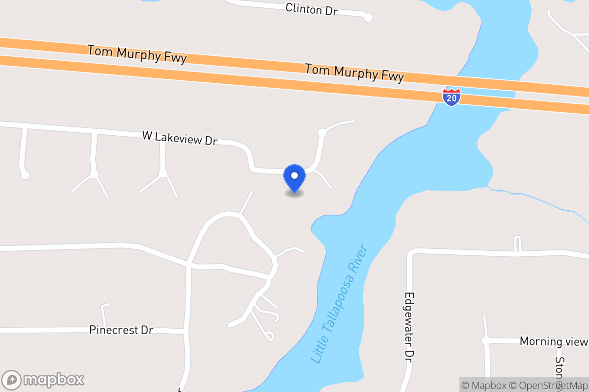 Map of 191 W Lakeview Dr