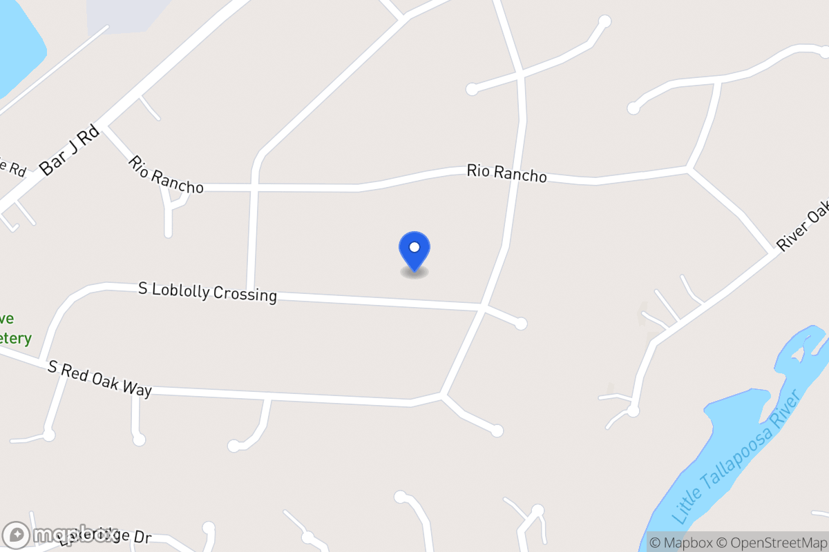 Map of 208 White Pine Ln
