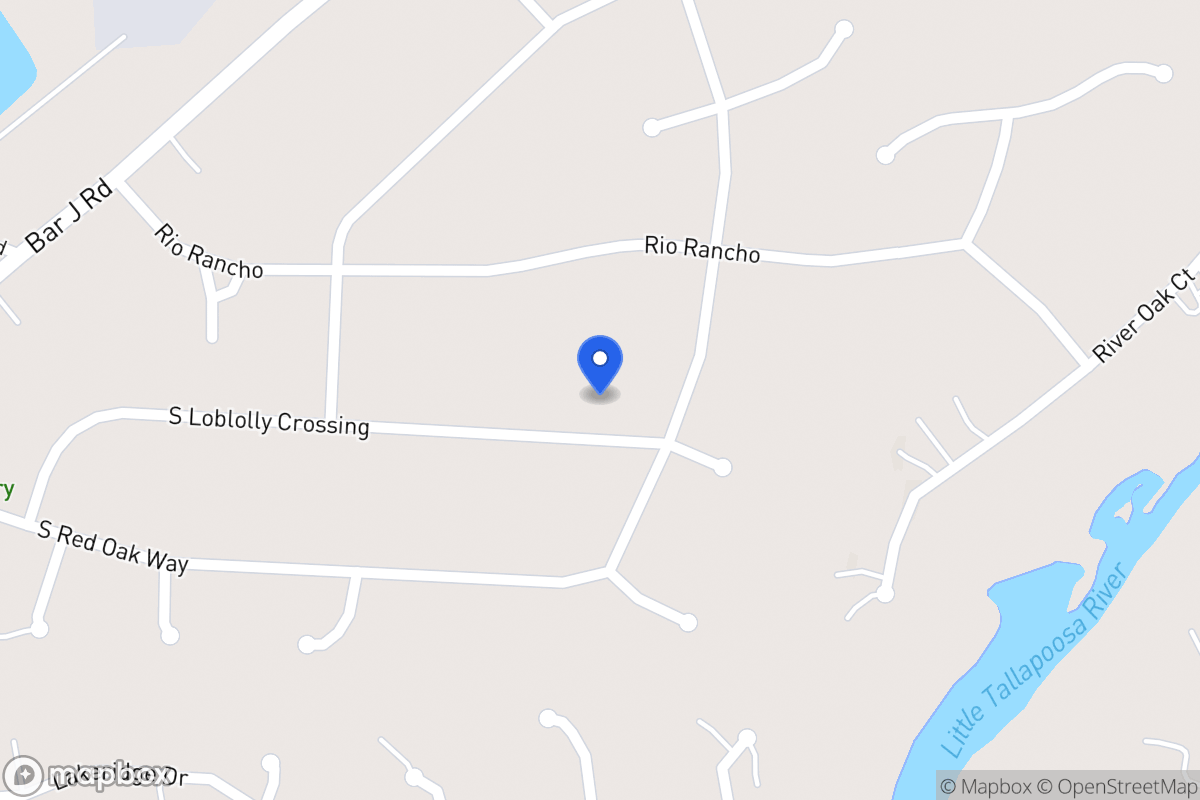 Map of 214 White Pine Ln