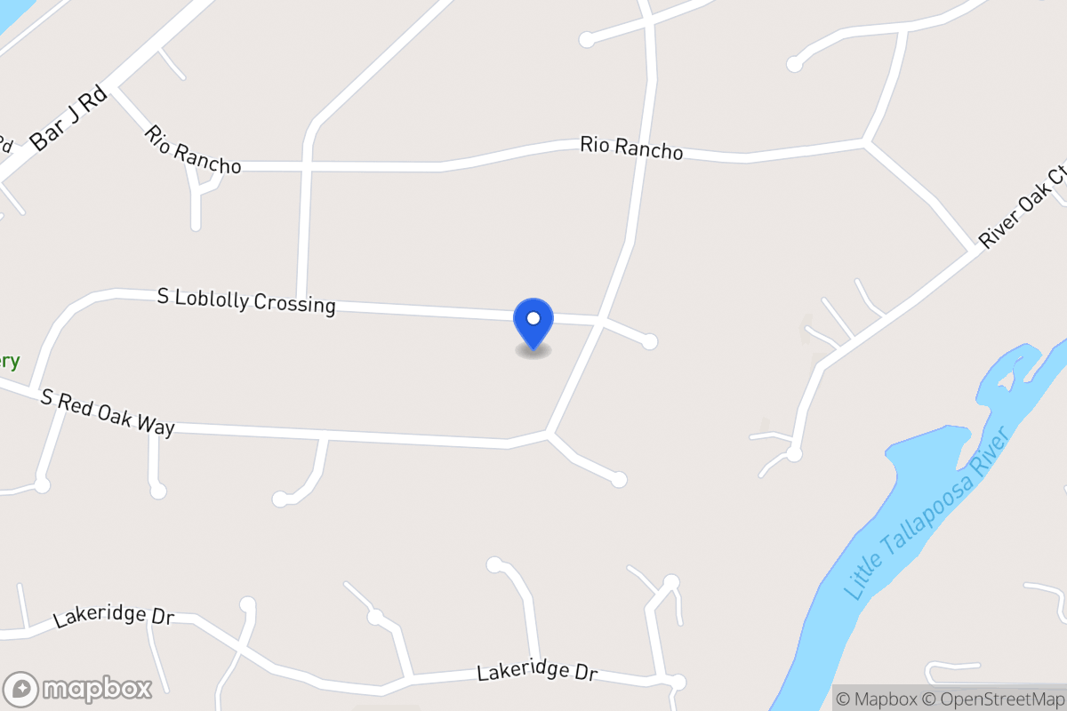 Map of 217 White Pine Ln