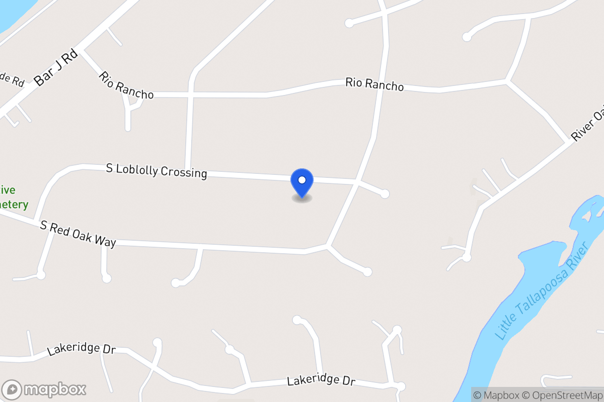 Map of 211 White Pine Ln