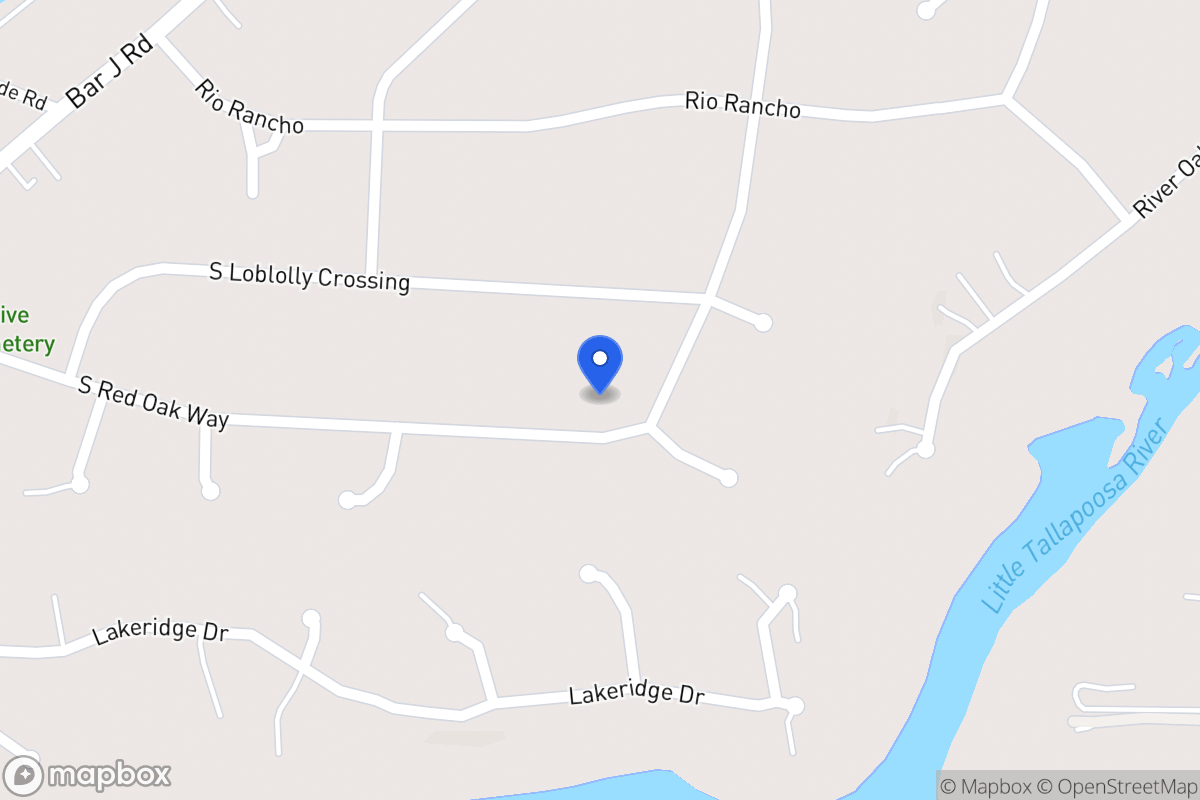 Map of 270 S Red Oak Way