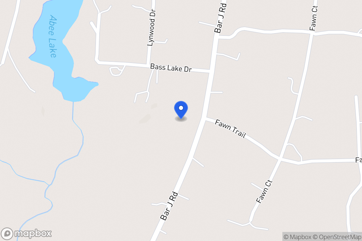 Map of 1501 Bar J Rd
