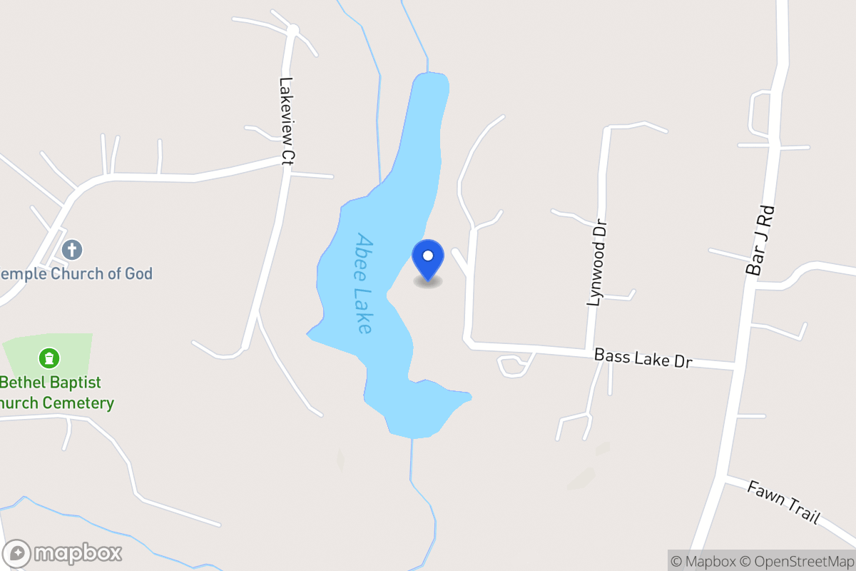 Map of 150 Bass Lake Dr