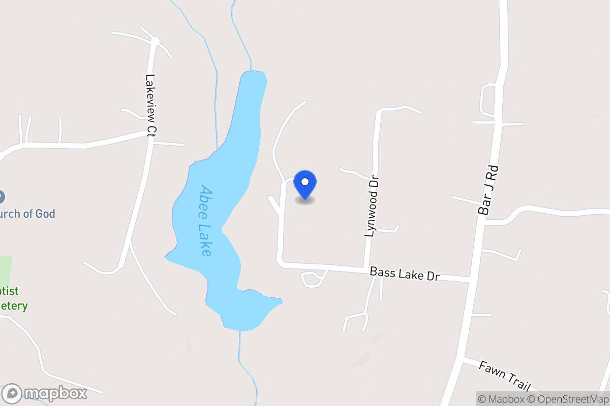 Map of 131 Bass Lake Dr