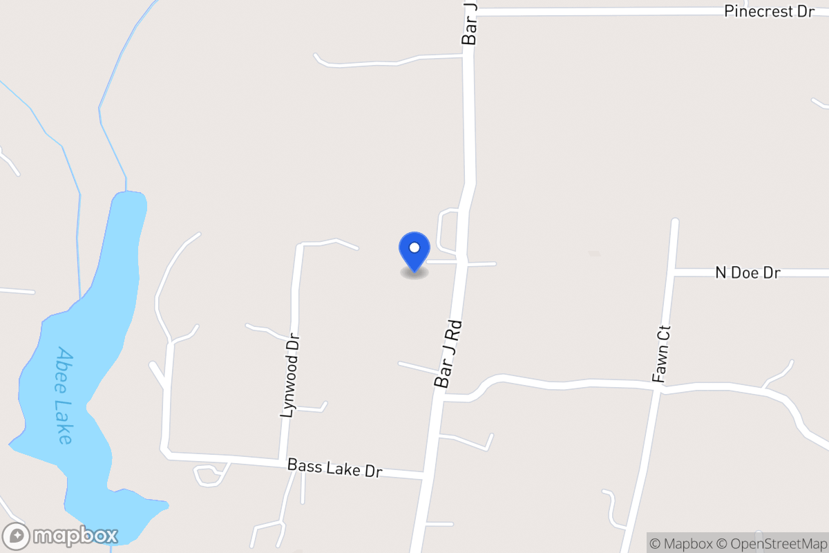 Map of 1345 Bar J Rd