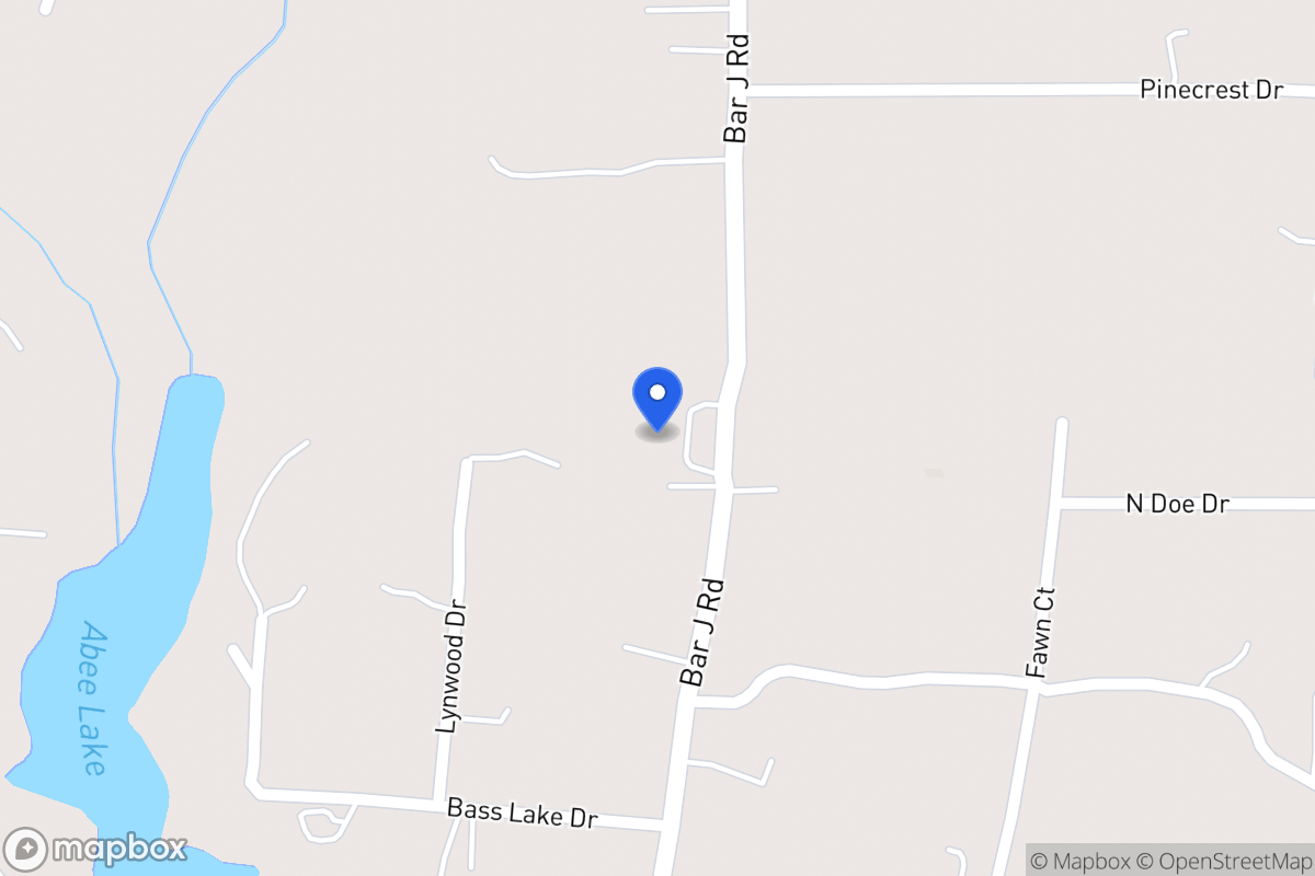 Map of 1325 Bar J Rd