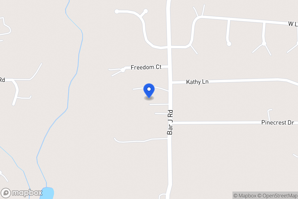 Map of 1193 Bar J Rd