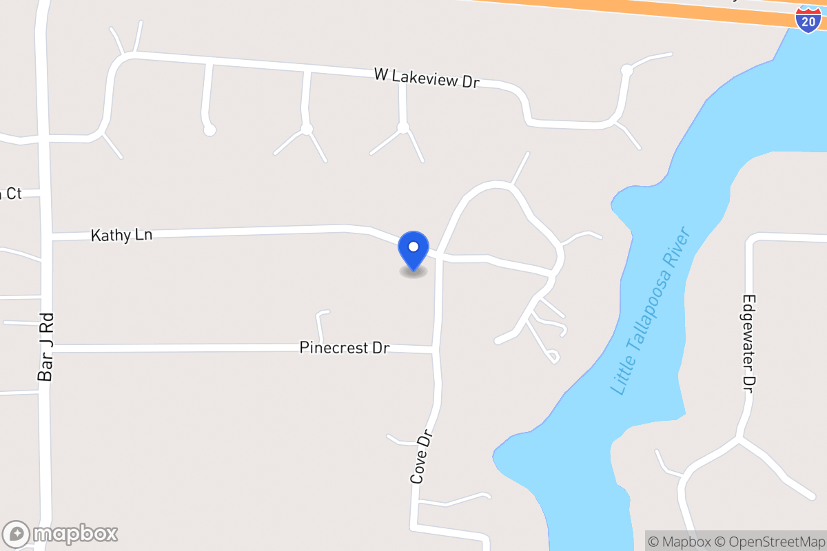 Map of 3 Cove Dr