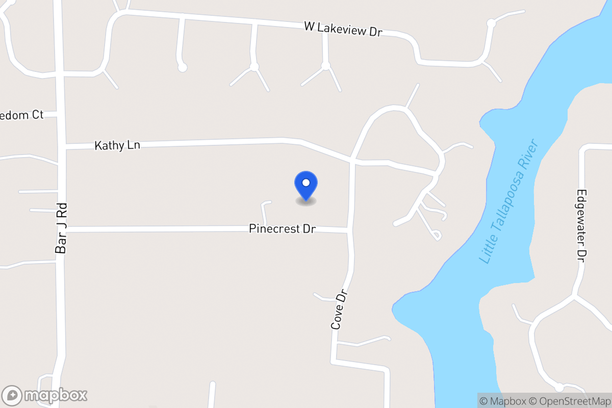 Map of 150 Pinecrest Dr
