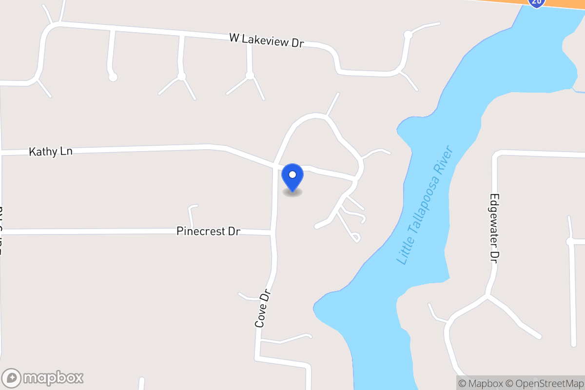 Map of 10 Cove Dr