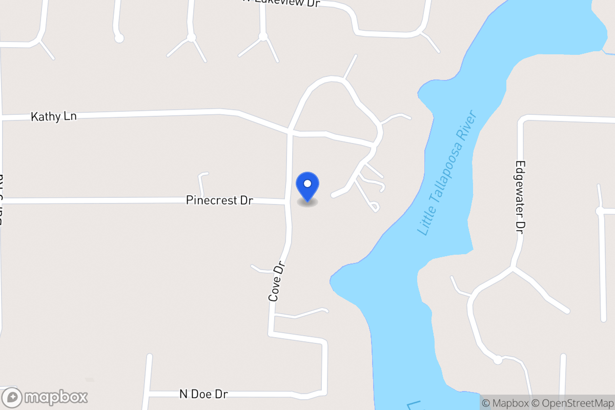 Map of 40 Cove Dr