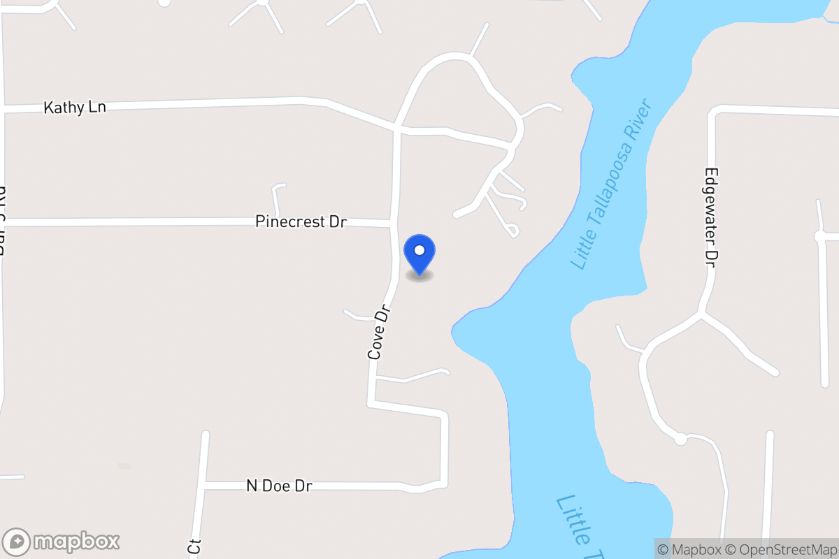 Map of 66 Cove Dr