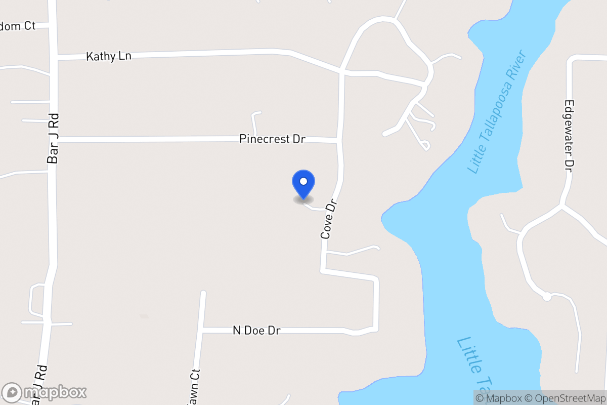Map of 81 Cove Dr