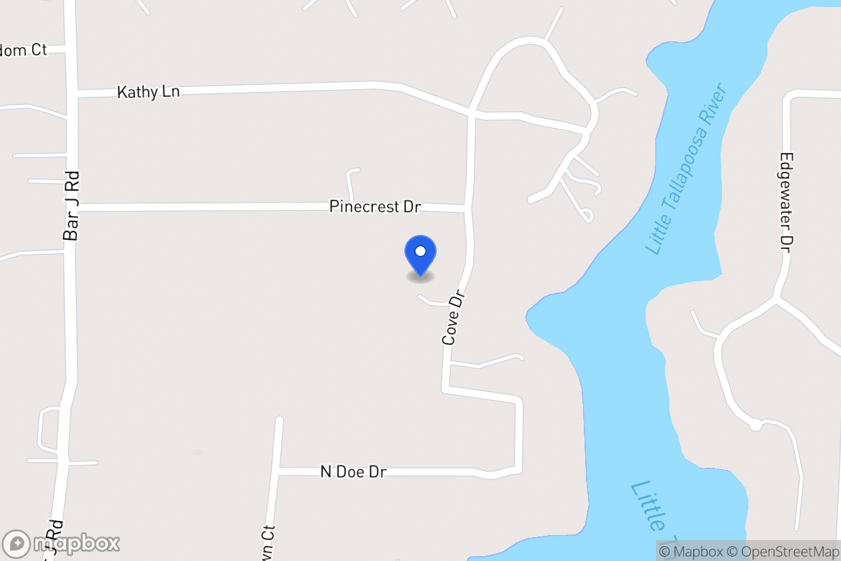 Map of 75 Cove Dr