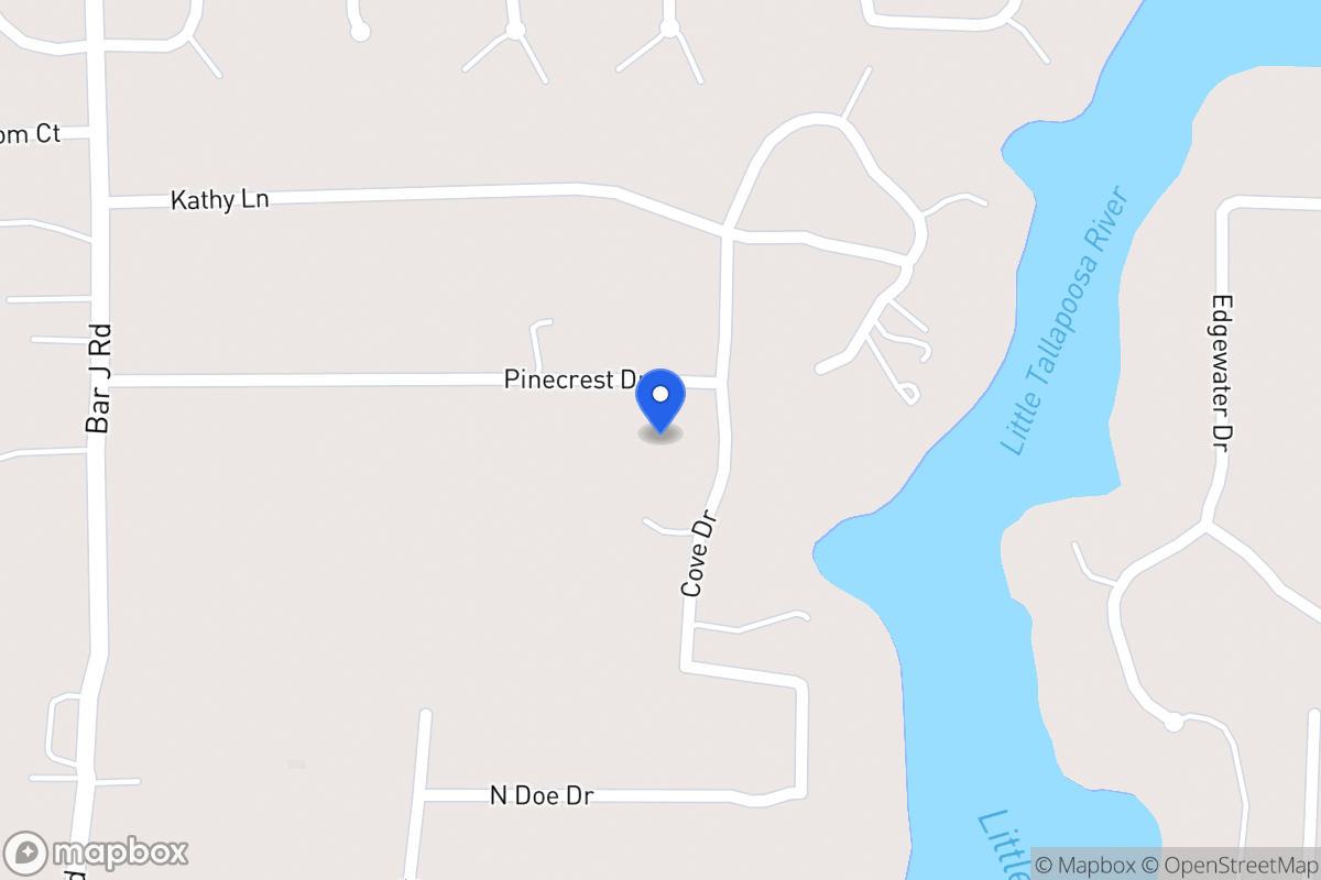 Map of 59 Cove Dr