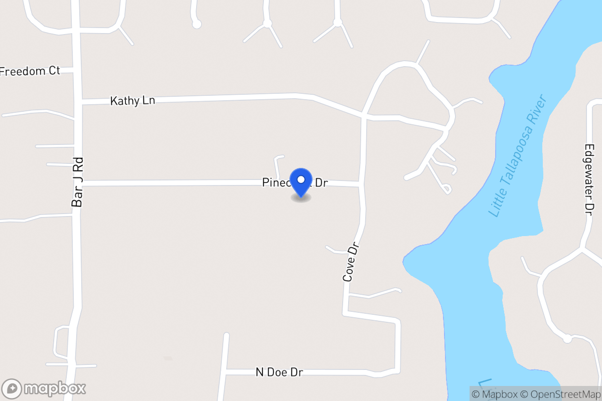 Map of 143 Pinecrest Dr