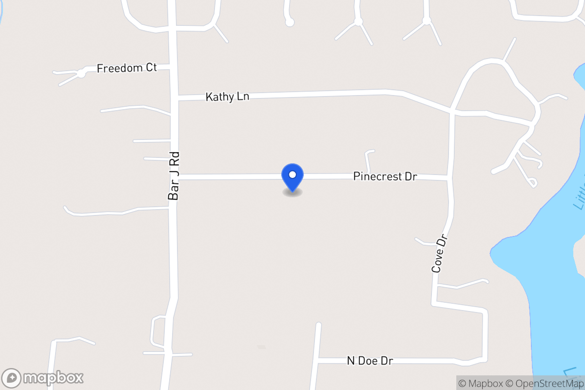 Map of 73 Pinecrest Dr