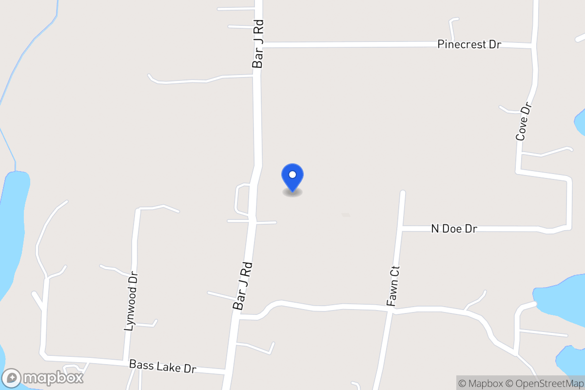 Map of 1326 Bar J Rd