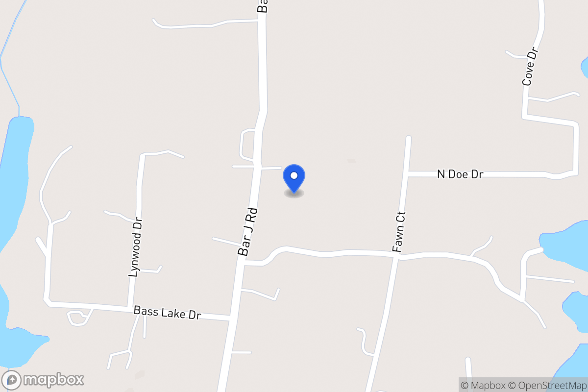 Map of 1356 Bar J Rd