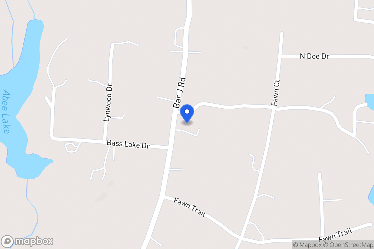 Map of 1412 Bar J Rd