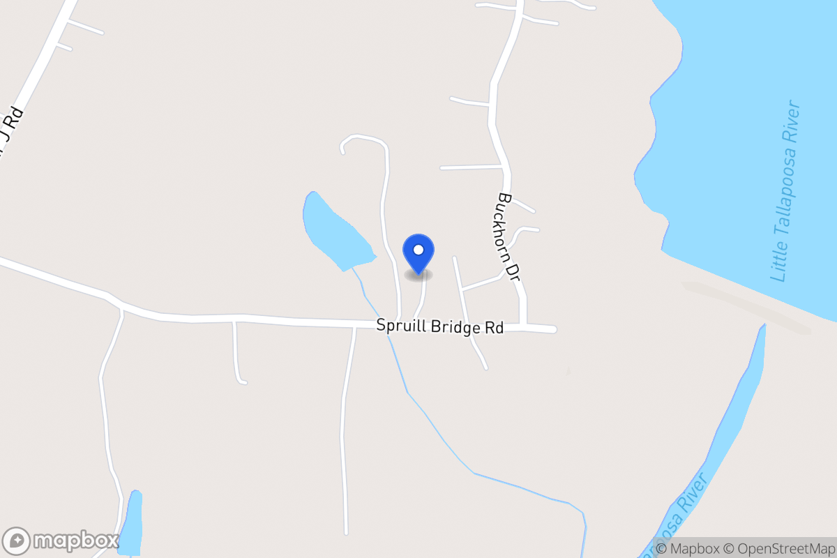 Map of 442 Spruill Bridge Rd