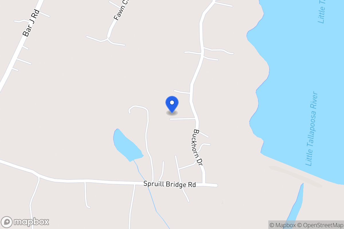 Map of 78 Buckhorn Dr